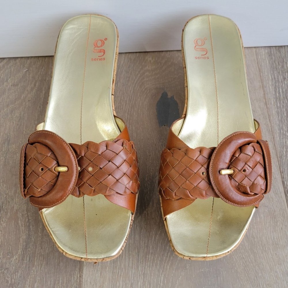 Cole Haan G Series Greenbrae Slide Cuoio - Picture 1 of 8